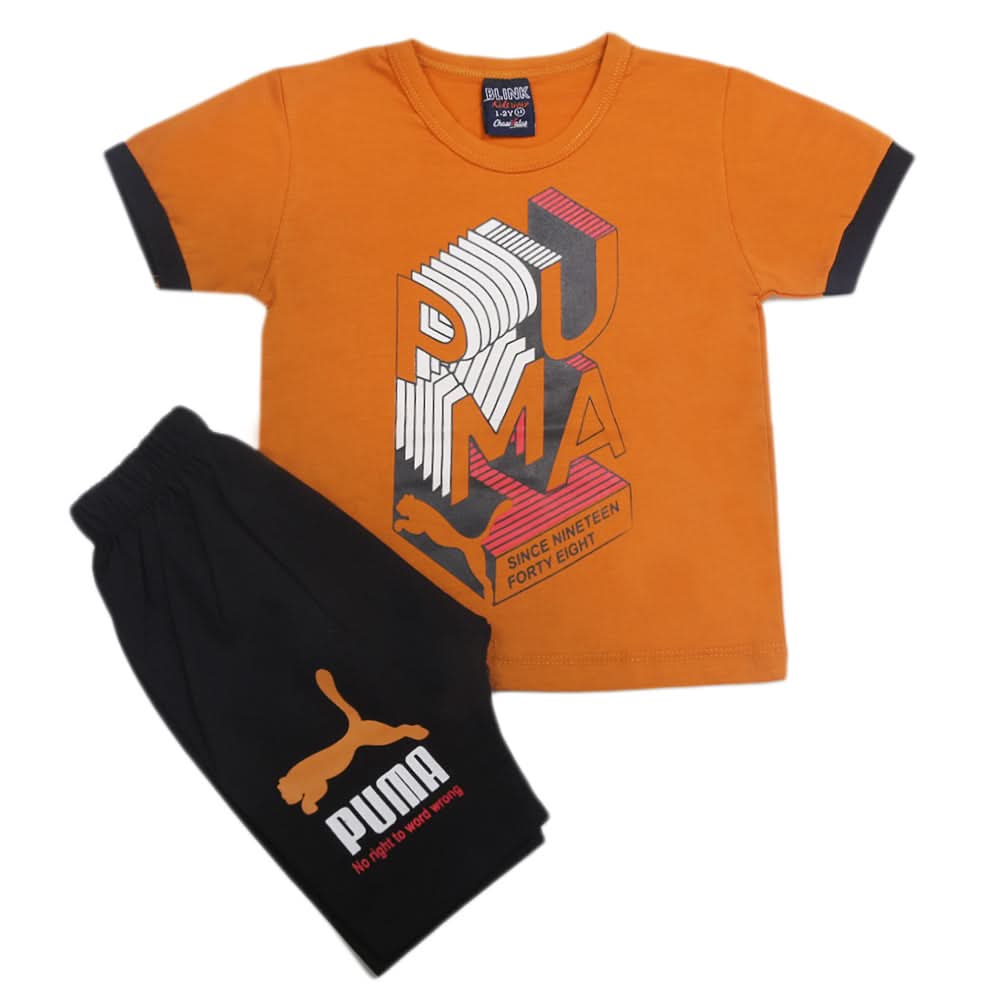 Boys Short Suits - Brown, Kids, Boys Sets And Suits, Chase Value, Chase Value
