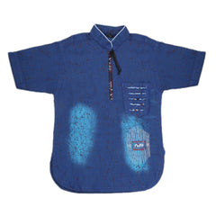 Boys Half Sleeves Casual Shirt - Light Blue, Kids, Boys Shirts, Chase Value, Chase Value