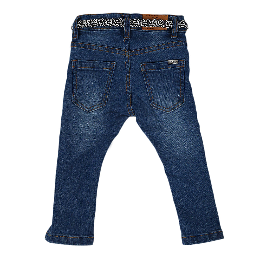 Eminent Girls Embroidered Denim Pant - Blue, Kids, Girls Pants And Capri, Eminent, Chase Value
