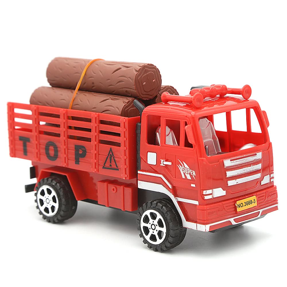 Friction Car - Red, Kids, Non-Remote Control, Chase Value, Chase Value