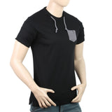 Men's Half Sleeves T-Shirt - Black, Men, T-Shirts And Polos, Chase Value, Chase Value