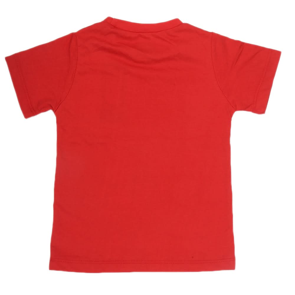 Boys Half Sleeves Jersey T-Shirt - Red, Kids, Boys T-Shirts, Chase Value, Chase Value