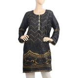 Women's Embroidered Kurti - Black, Women, Ready Kurtis, Chase Value, Chase Value
