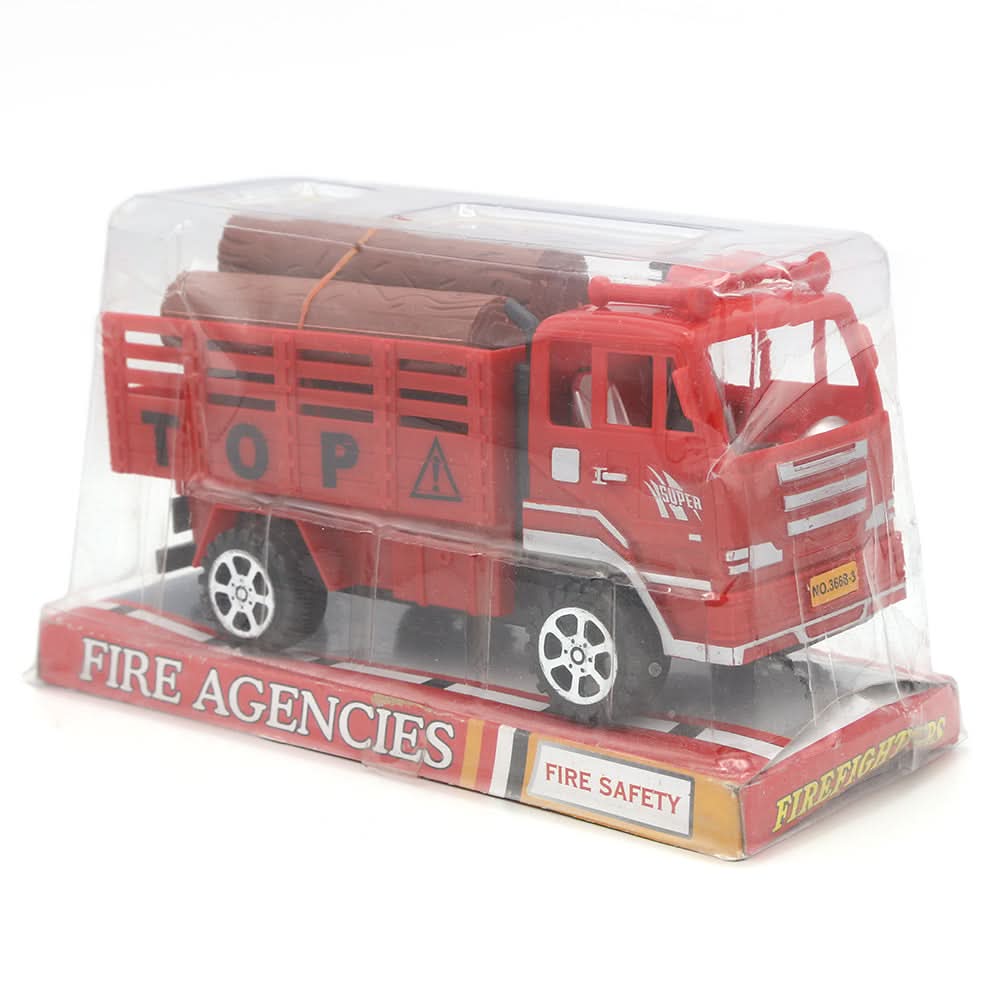Friction Car - Red, Kids, Non-Remote Control, Chase Value, Chase Value