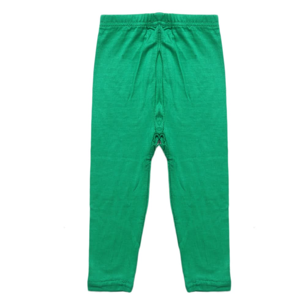 Girls Plain Tight - Flag Green, Girls Tights Leggings & Pajama, Chase Value, Chase Value