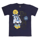 Boys Half Sleeves T-Shirt 3988 - Navy Blue, Kids, Boys T-Shirts, Chase Value, Chase Value