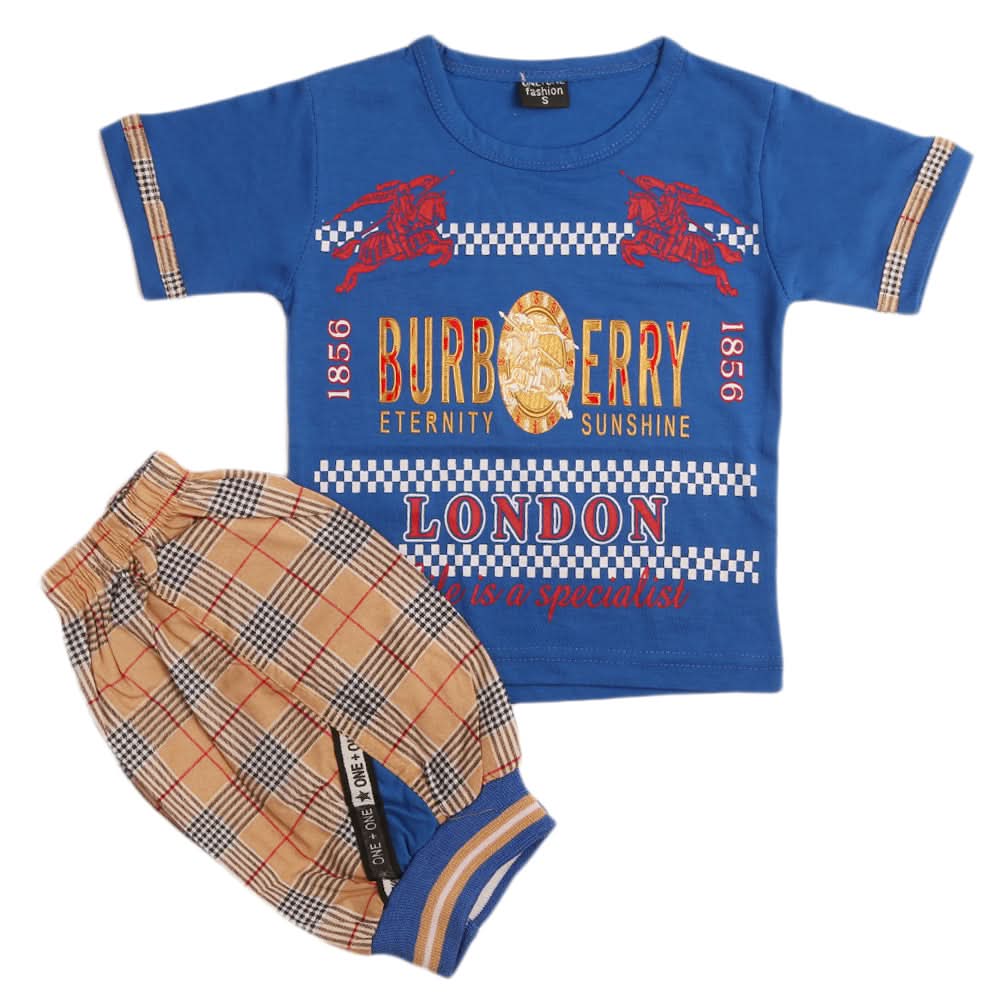 Boys Short Suit - Dark Blue, Boys Sets & Suits, Chase Value, Chase Value