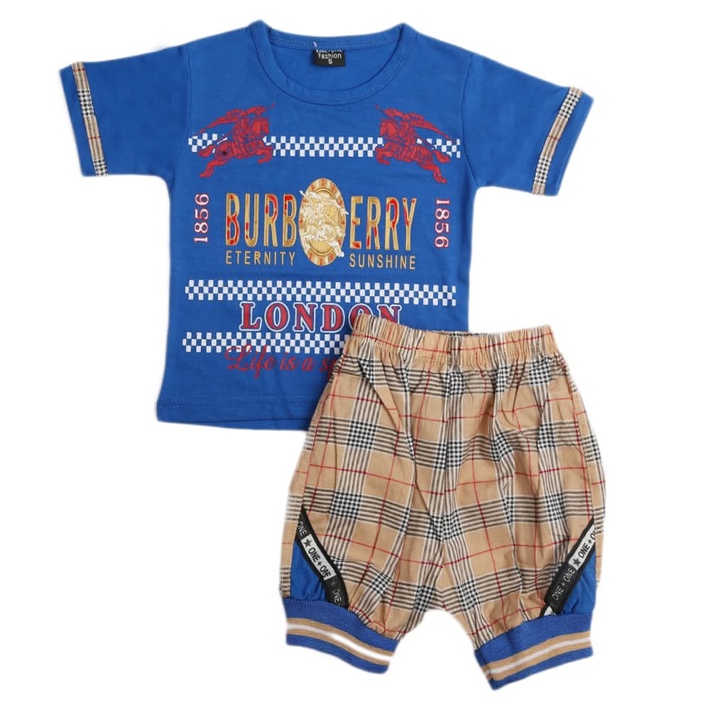 Boys Short Suit - Dark Blue, Boys Sets & Suits, Chase Value, Chase Value