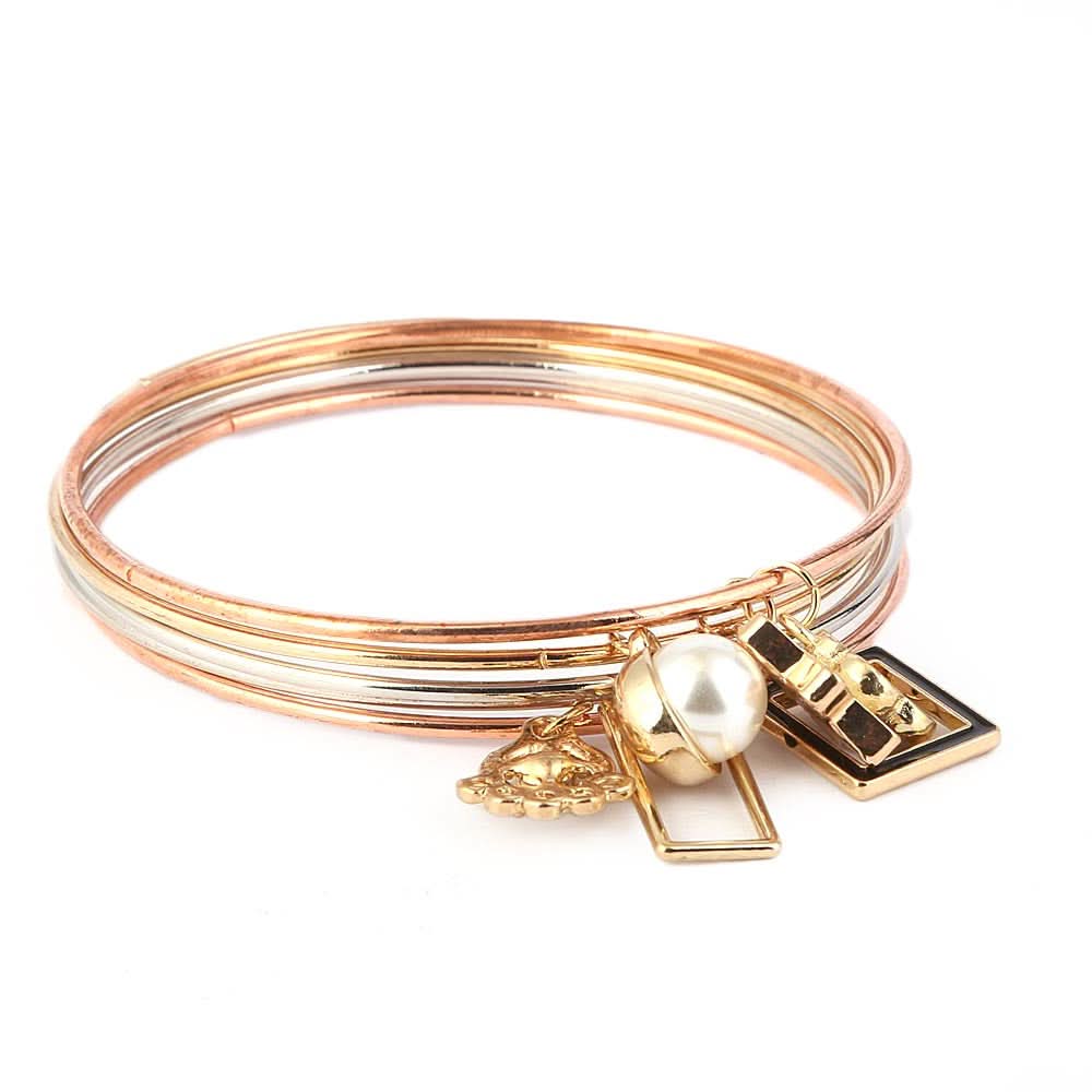 Women's Bangles - Golden & Silver, Women, Bangles & Bracelets, Chase Value, Chase Value
