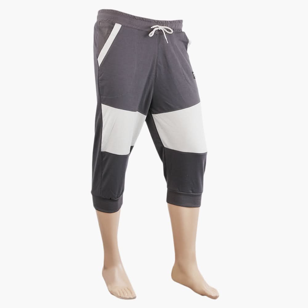 Men's Fancy 3Qtr - Grey, Men's Shorts, Chase Value, Chase Value
