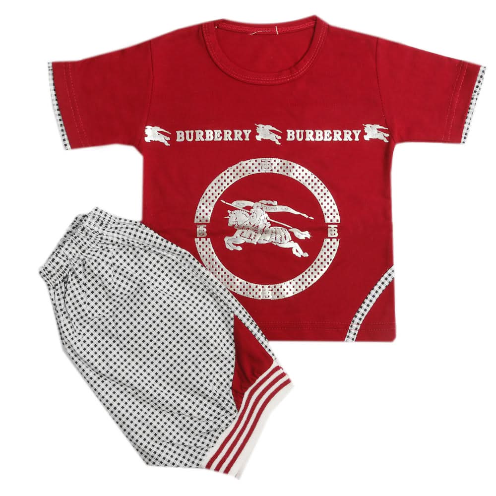 Boys Short Suit - Maroon, Boys Sets & Suits, Chase Value, Chase Value