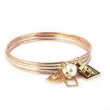 Women's Bangles - Golden & Silver, Women, Bangles & Bracelets, Chase Value, Chase Value