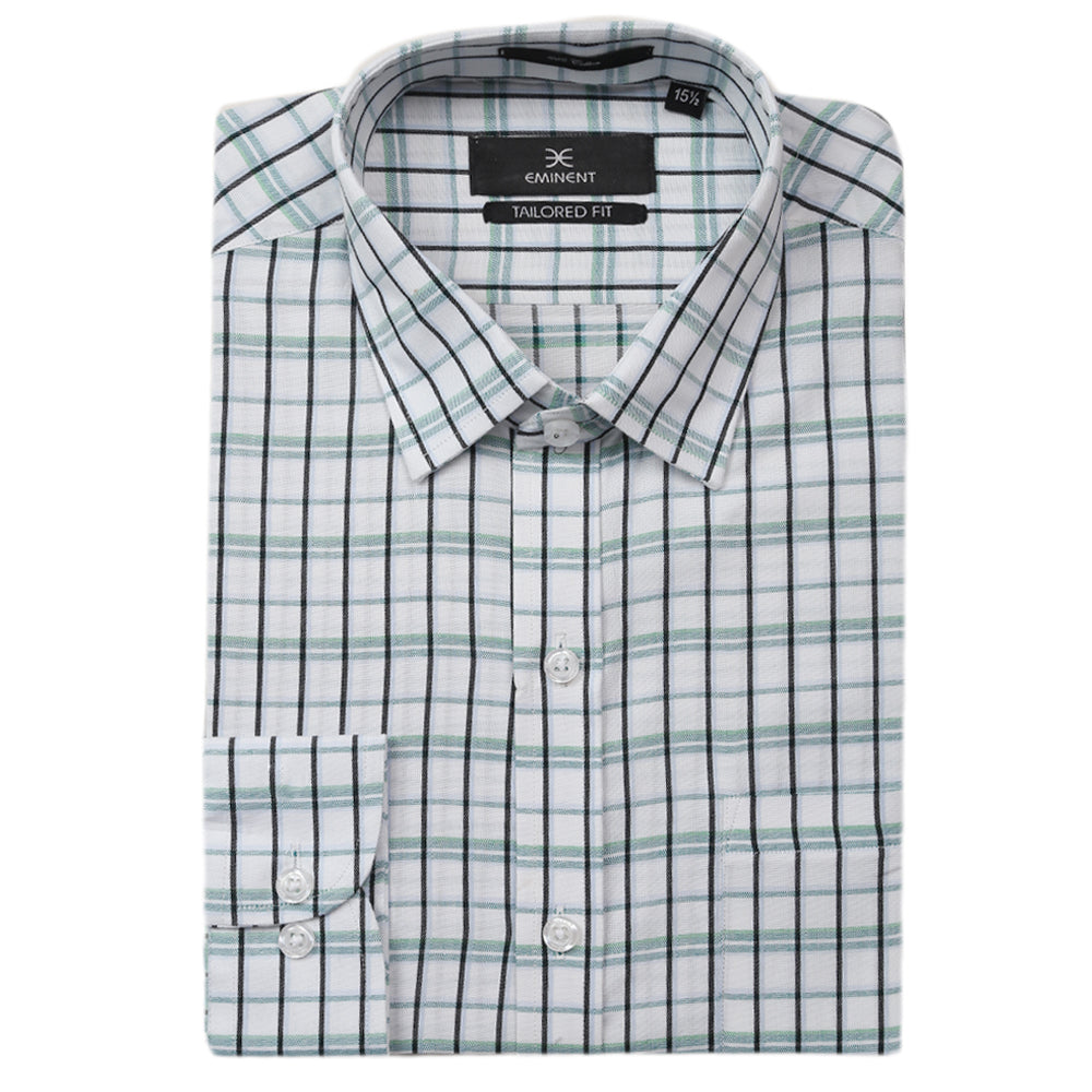 Men's Eminent Formal Full Sleeves Shirt - Green, Men, Shirts, Eminent, Chase Value