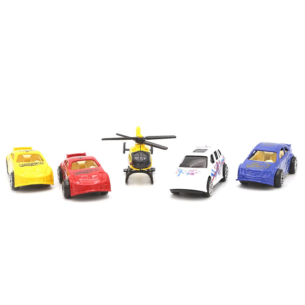 Die Cast Metal Car Set 5 Piece - Multi, Kids, Battery Operated Toys, Chase Value, Chase Value