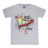 Boys Half Sleeves Jersey T-Shirt - Grey, Kids, Boys T-Shirts, Chase Value, Chase Value
