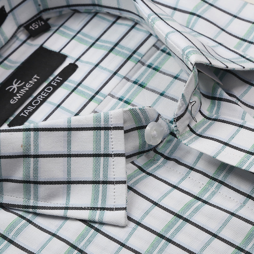 Men's Eminent Formal Full Sleeves Shirt - Green, Men, Shirts, Eminent, Chase Value