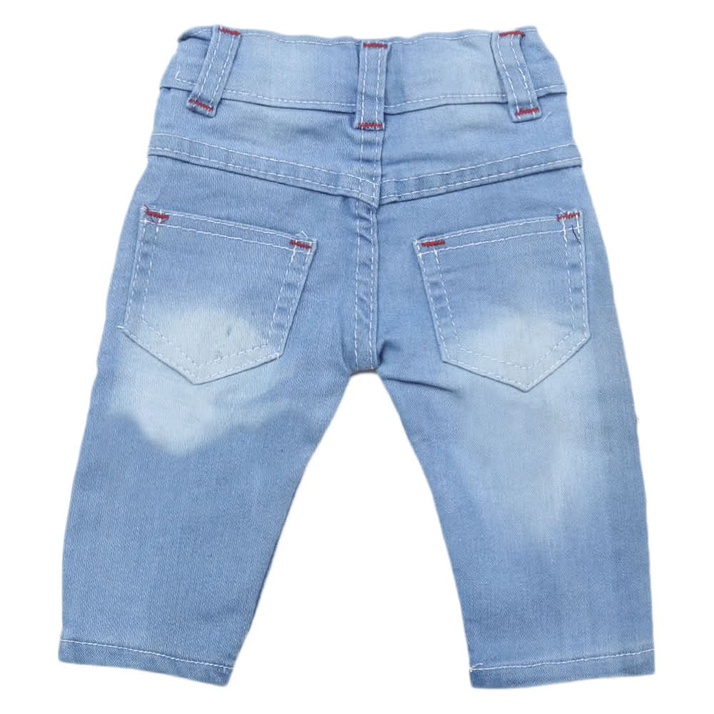 Newborn Girls Denim Pant - Light Blue, Kids, Newborn Girls Shorts Skirts And Pants, Chase Value, Chase Value