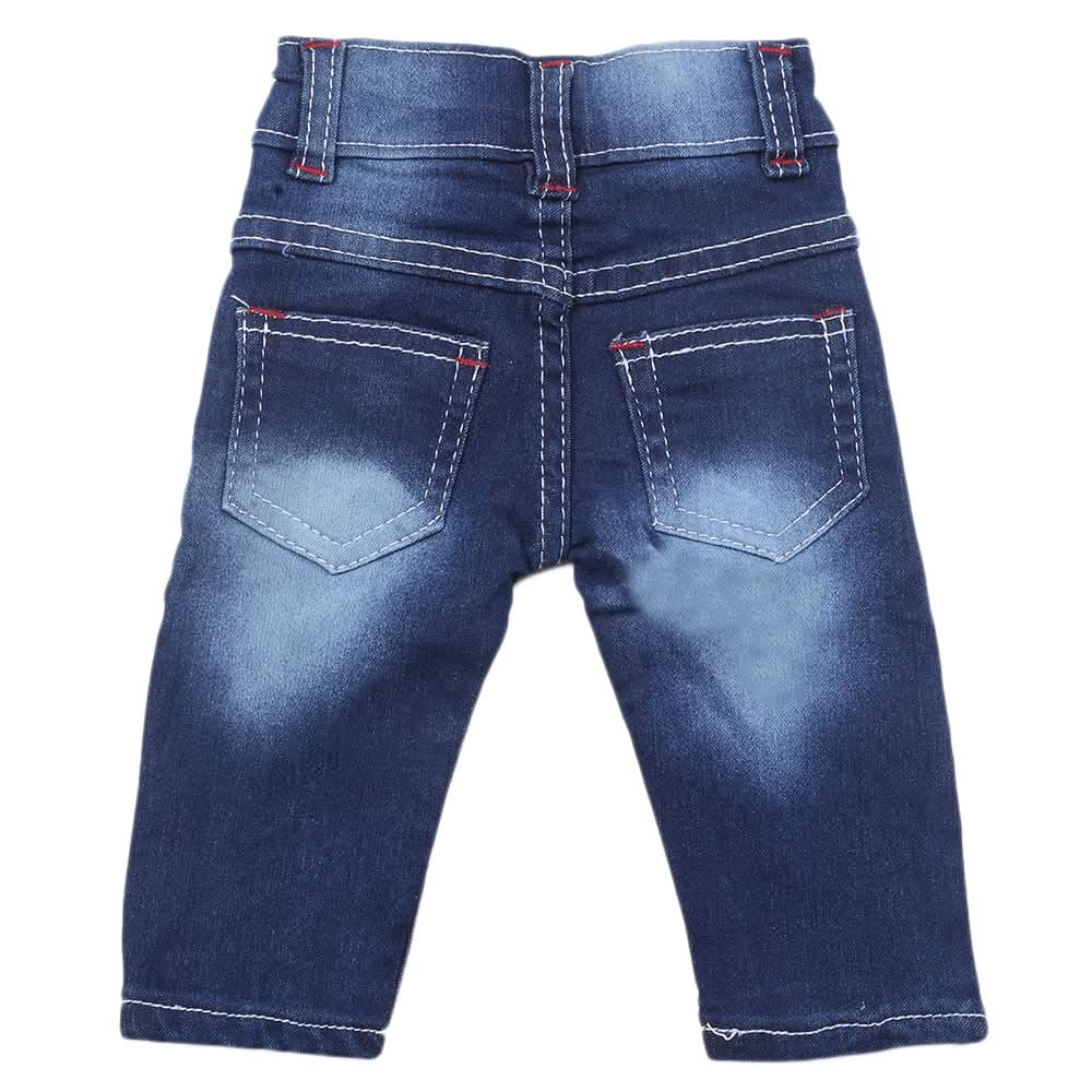 Newborn Girls Denim Pant - Dark Blue, Kids, Newborn Girls Shorts Skirts And Pants, Chase Value, Chase Value