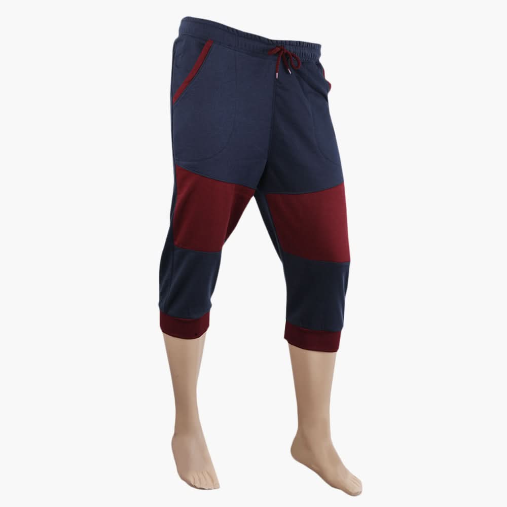 Men's Fancy 3Qtr - Navy Blue, Men's Shorts, Chase Value, Chase Value