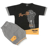 Boys Short Suit - Black, Boys Sets & Suits, Chase Value, Chase Value