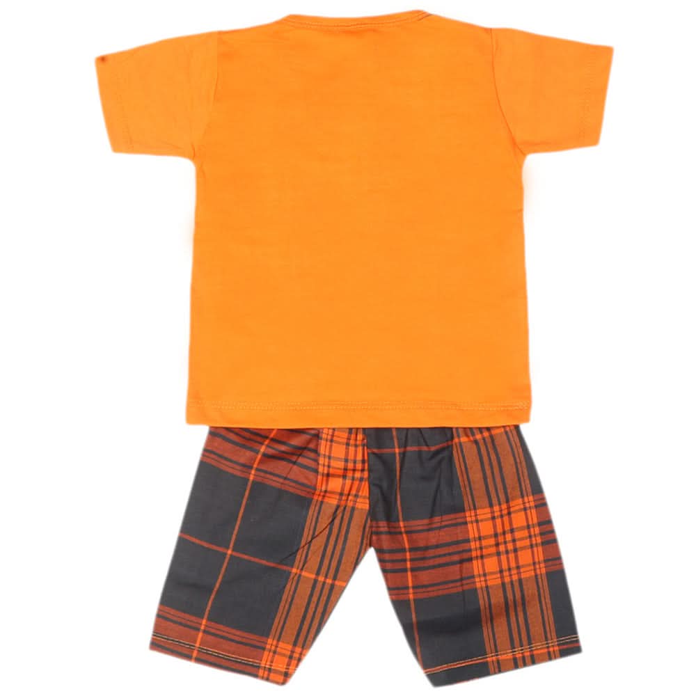 Boys 2 Pcs Suit Half Sleeves - Yellow, Kids, Boys Sets And Suits, Chase Value, Chase Value