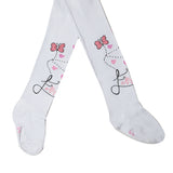 Girls Printed Legging - White, Kids, Tights Leggings And Pajama, Chase Value, Chase Value