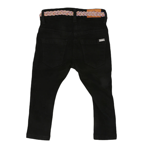 Eminent Girls Embroidered Denim Pant - Black, Kids, Girls Pants And Capri, Eminent, Chase Value