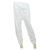 Women's Embroidered Trouser - White, Women, Pants & Tights, Chase Value, Chase Value