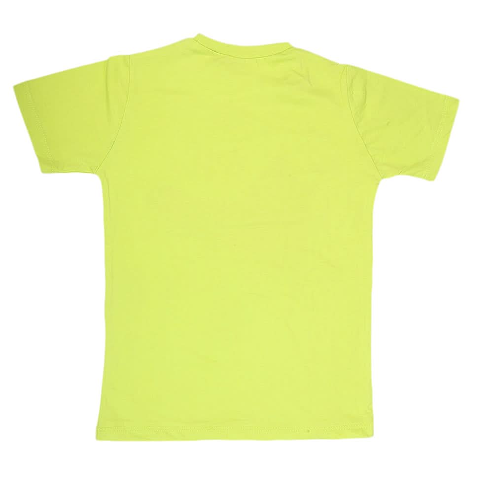 Boys Half Sleeves Jersey T-Shirt - Green, Kids, Boys T-Shirts, Chase Value, Chase Value