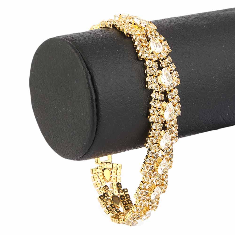 Women's Bracelet- Golden, Women, Bangles & Bracelets, Chase Value, Chase Value