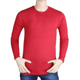 Men's Full Sleeves Plain Round Neck T-Shirt Pack Of 5, Men, T-Shirts And Polos, Chase Value, Chase Value