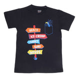 Boys Half Sleeves Jersey T-Shirt - Navy Blue, Kids, Boys T-Shirts, Chase Value, Chase Value