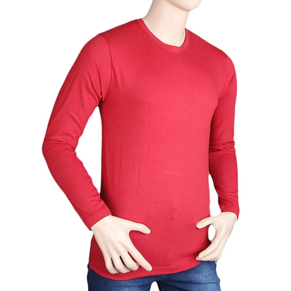 Men's Full Sleeves Plain Round Neck T-Shirt Pack Of 5, Men, T-Shirts And Polos, Chase Value, Chase Value