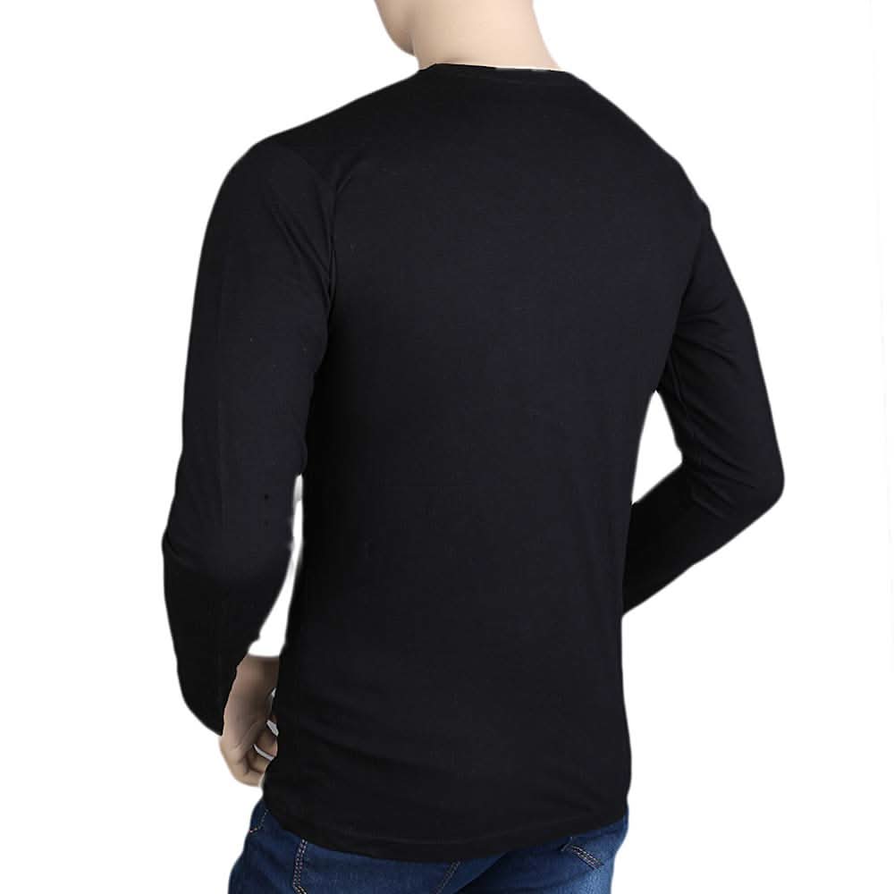 Men's Full Sleeves Plain Round Neck T-Shirt Pack Of 5, Men, T-Shirts And Polos, Chase Value, Chase Value