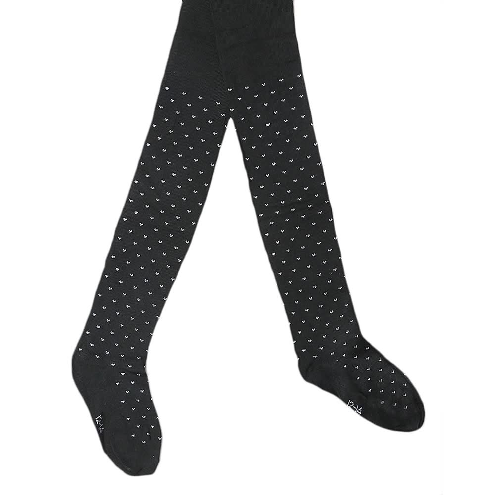Girls Printed Legging - Black, Kids, Tights Leggings And Pajama, Chase Value, Chase Value