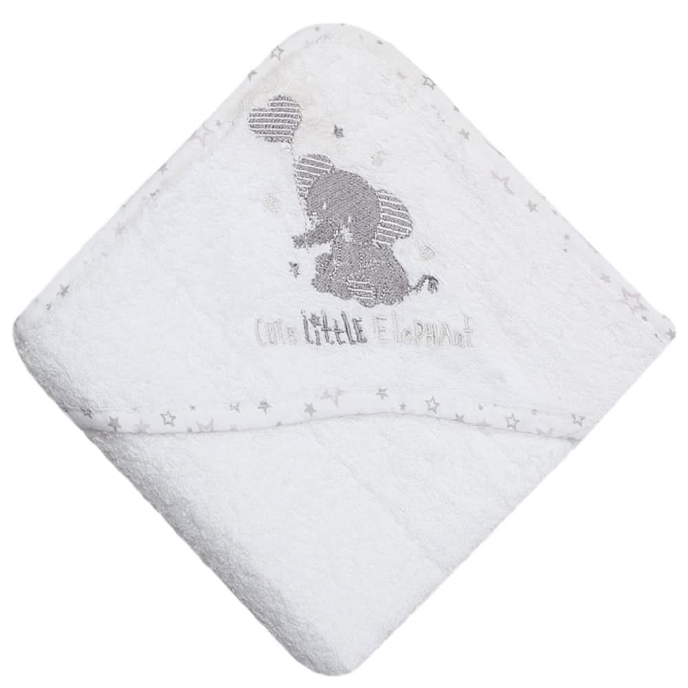 Bath Towel - White, Kids, Bath Accessories, Chase Value, Chase Value