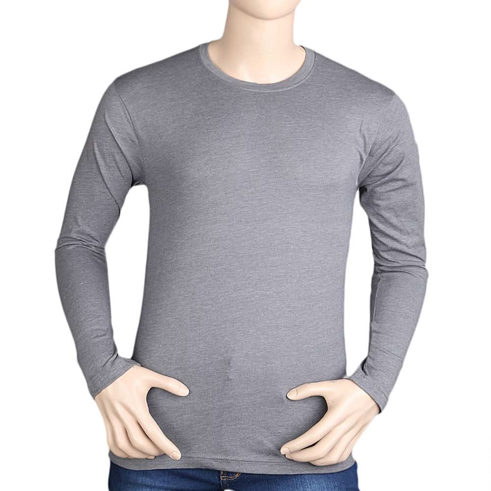 Men's Full Sleeves Plain Round Neck T-Shirt Pack Of 5, Men, T-Shirts And Polos, Chase Value, Chase Value