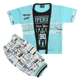 Boys Short Suit - Sky Blue, Boys Sets & Suits, Chase Value, Chase Value