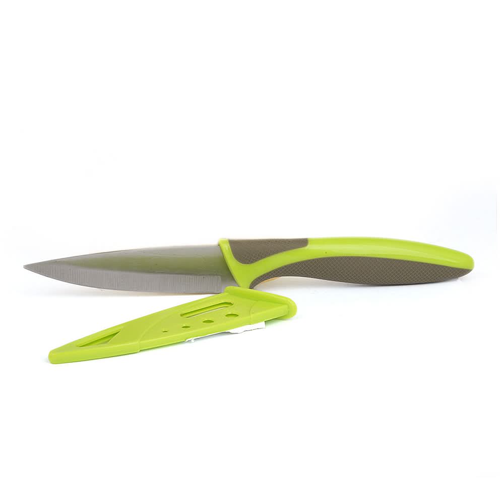 Stainless Steel Knife Medium - Green, Home & Lifestyle, Kitchen Tools And Accessories, Chase Value, Chase Value