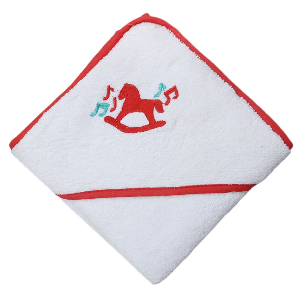 Bath Towel - White, Kids, Bath Accessories, Chase Value, Chase Value