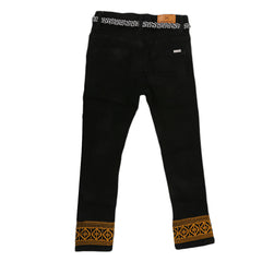 Eminent Girls Embroidered Pant - Black, Kids, Girls Pants And Capri, Eminent, Chase Value