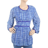 Women's Full Sleeve Top - Blue, Women, T-Shirts And Tops, Chase Value, Chase Value