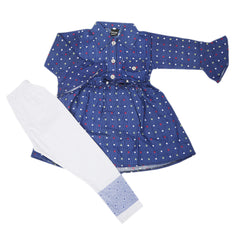 Girls Full Sleeves Suit - Navy Blue, Kids, Girls Sets And Suits, Chase Value, Chase Value