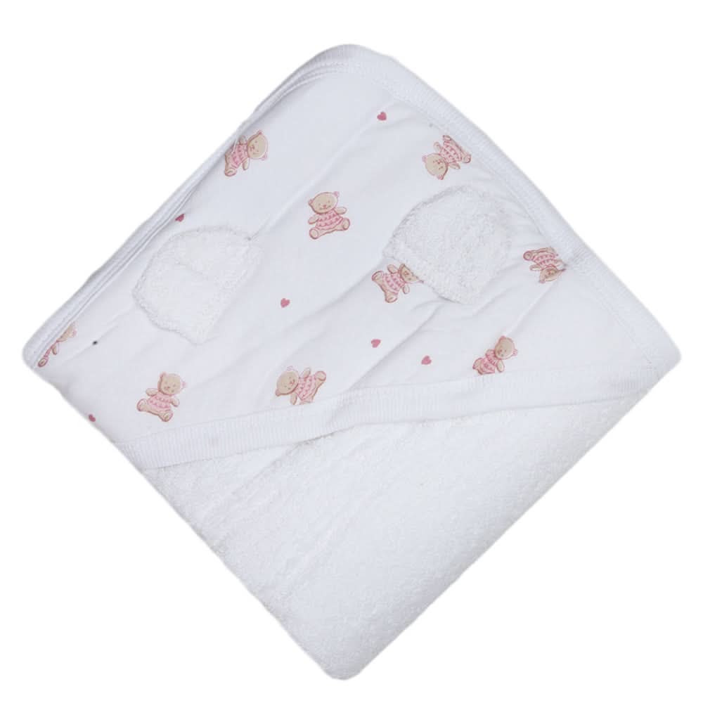 Bath Towel - White, Kids, Bath Accessories, Chase Value, Chase Value