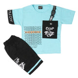 Boys Short Suit - Sky Blue, Boys Sets & Suits, Chase Value, Chase Value