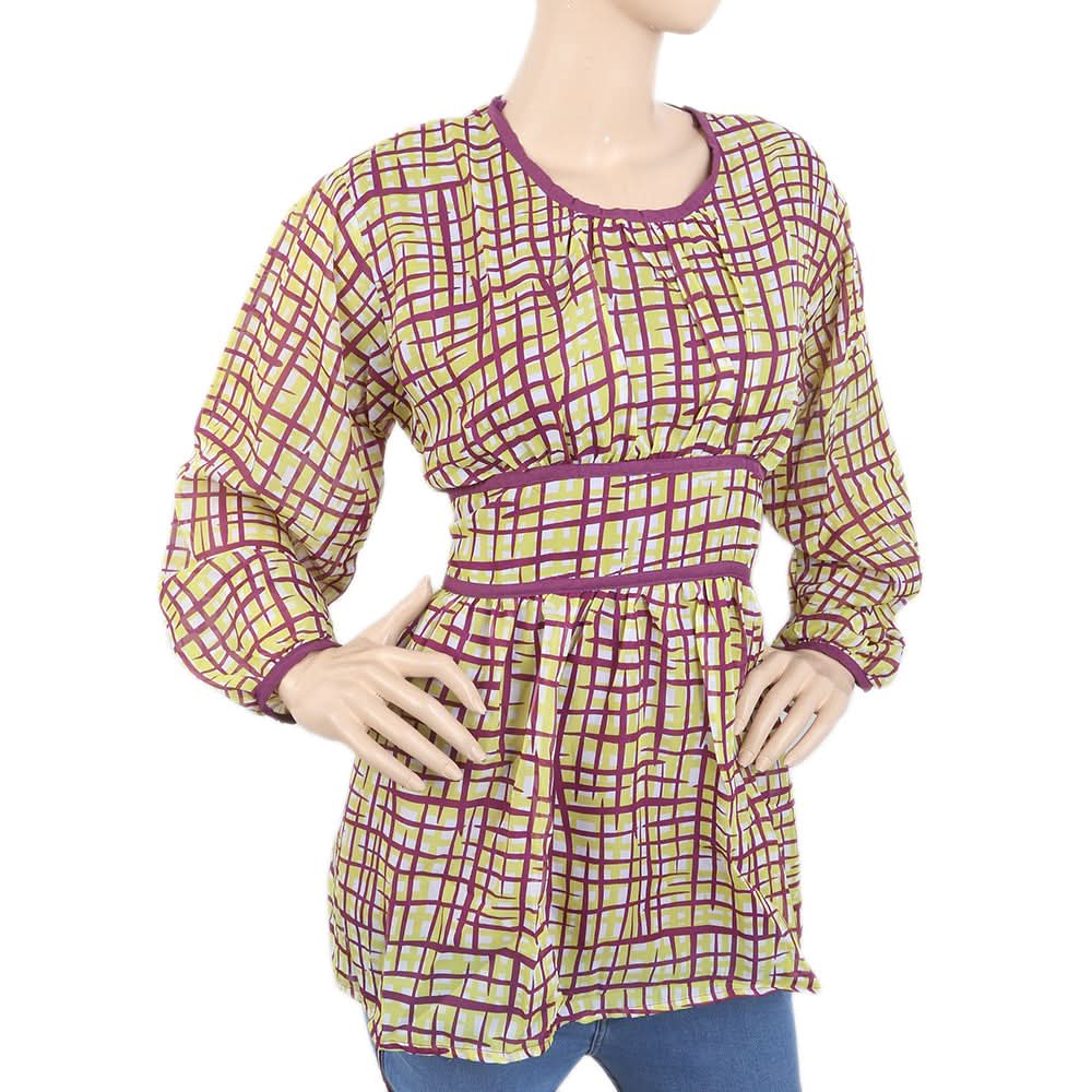 Women's Full Sleeve Top - Purple, Women, T-Shirts And Tops, Chase Value, Chase Value