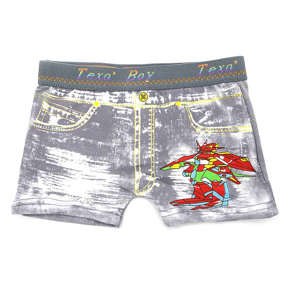 Boys Boxer (RA281) - Grey, Kids, Boys Underwear, Chase Value, Chase Value