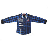 Boys Full Sleeves Casual Shirt - Royal Blue, Kids, Boys Shirts, Chase Value, Chase Value