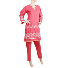 Women's Khaddar Shalwar Suit - Pink, Women, Shalwar Suits, Chase Value, Chase Value