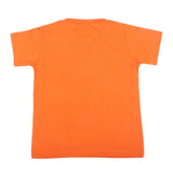 Boys Half Sleeves Jersey T-Shirt 4125 - Orange, Kids, Boys T-Shirts, Chase Value, Chase Value